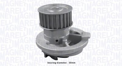 Water Pump, engine cooling MAGNETI MARELLI 352316170856