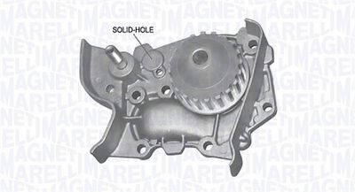 Water Pump, engine cooling MAGNETI MARELLI 352316170964