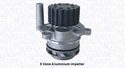 Water Pump, engine cooling MAGNETI MARELLI 352316171218