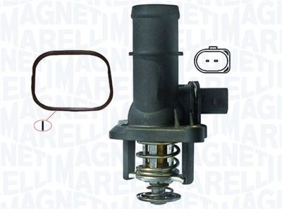 Thermostat, coolant MAGNETI MARELLI 352317101340