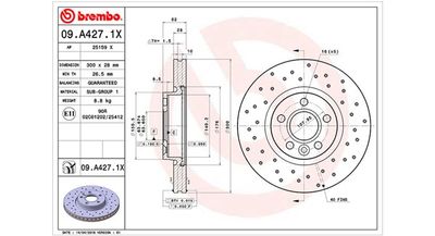 Brake Disc MAGNETI MARELLI 360406087602