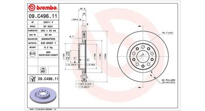 Brake Disc MAGNETI MARELLI 360406127701