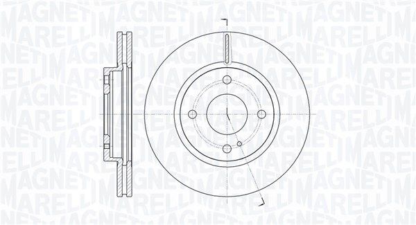 MAGNETI MARELLI 361302040108 Brake Disc