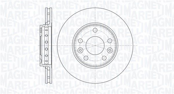 MAGNETI MARELLI 361302040110 Brake Disc