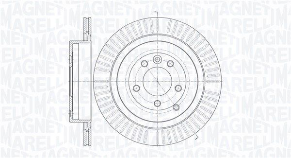 MAGNETI MARELLI 361302040428 Brake Disc