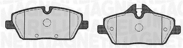 MAGNETI MARELLI 363916060147 Brake Pad Set, disc brake