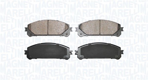 MAGNETI MARELLI 363916060835 Brake Pad Set, disc brake