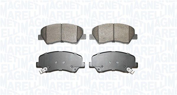 MAGNETI MARELLI 363916060856 Brake Pad Set, disc brake