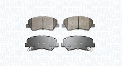 Brake Pad Set, disc brake MAGNETI MARELLI 363916060856