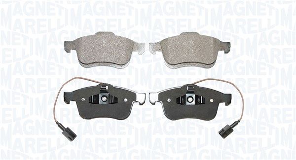 MAGNETI MARELLI 363916060860 Brake Pad Set, disc brake