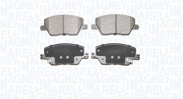 MAGNETI MARELLI 363916060883 Brake Pad Set, disc brake