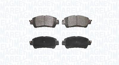 Brake Pad Set, disc brake MAGNETI MARELLI 363916060902