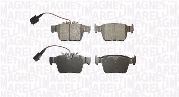 MAGNETI MARELLI 363916061111 Brake Pad Set, disc brake