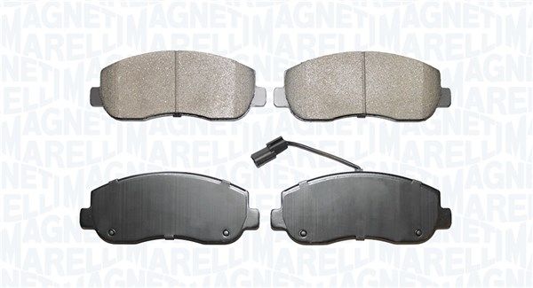 MAGNETI MARELLI 363916061129 Brake Pad Set, disc brake