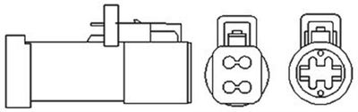 Lambda Sensor MAGNETI MARELLI 466016355004
