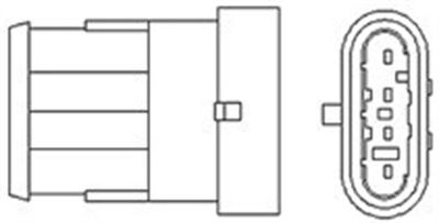 Lambda Sensor MAGNETI MARELLI 466016355044