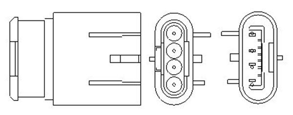 MAGNETI MARELLI 466016355154 Lambda Sensor