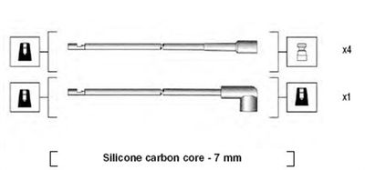 Ignition Cable Kit MAGNETI MARELLI 941044110501