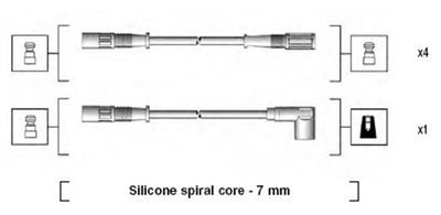 Ignition Cable Kit MAGNETI MARELLI 941095470590