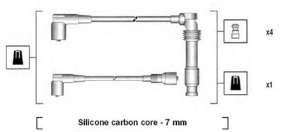 Ignition Cable Kit MAGNETI MARELLI 941125300682