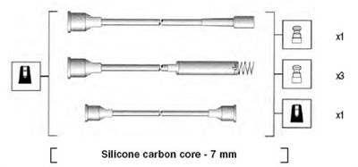 Ignition Cable Kit MAGNETI MARELLI 941125350685