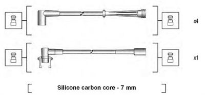 Ignition Cable Kit MAGNETI MARELLI 941145170714
