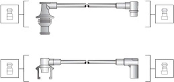 MAGNETI MARELLI 941145260723 Ignition Cable Kit