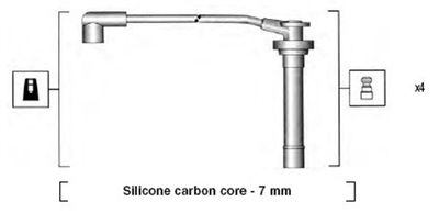 Ignition Cable Kit MAGNETI MARELLI 941295120858