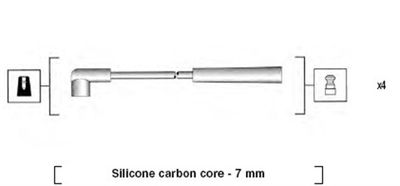 Ignition Cable Kit MAGNETI MARELLI 941295140885