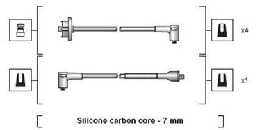 Ignition Cable Kit MAGNETI MARELLI 941318111005