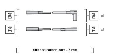 Ignition Cable Kit MAGNETI MARELLI 941318111007