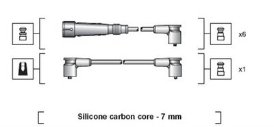 Ignition Cable Kit MAGNETI MARELLI 941318111034