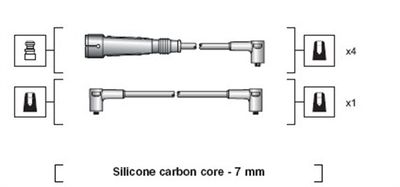 Ignition Cable Kit MAGNETI MARELLI 941318111041