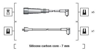 Ignition Cable Kit MAGNETI MARELLI 941318111046
