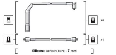 Ignition Cable Kit MAGNETI MARELLI 941318111058