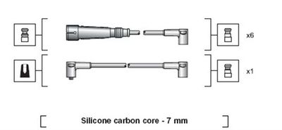Ignition Cable Kit MAGNETI MARELLI 941318111084