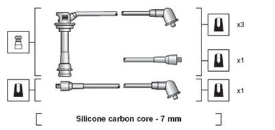 Ignition Cable Kit MAGNETI MARELLI 941318111101