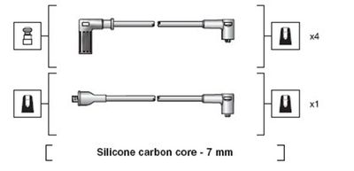 Ignition Cable Kit MAGNETI MARELLI 941318111113