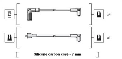 Ignition Cable Kit MAGNETI MARELLI 941318111118