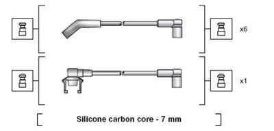 Ignition Cable Kit MAGNETI MARELLI 941318111128