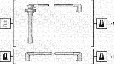 Ignition Cable Kit MAGNETI MARELLI 941318111173