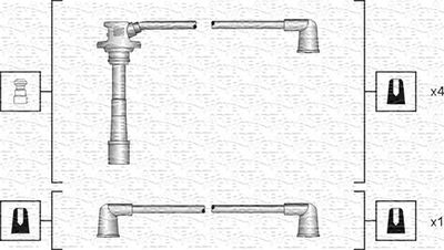 Ignition Cable Kit MAGNETI MARELLI 941318111176