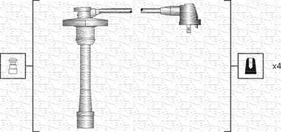 Ignition Cable Kit MAGNETI MARELLI 941318111188