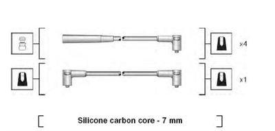 Ignition Cable Kit MAGNETI MARELLI 941318111208