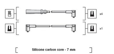Ignition Cable Kit MAGNETI MARELLI 941318111223