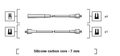 Ignition Cable Kit MAGNETI MARELLI 941318111252
