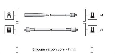 Ignition Cable Kit MAGNETI MARELLI 941318111257