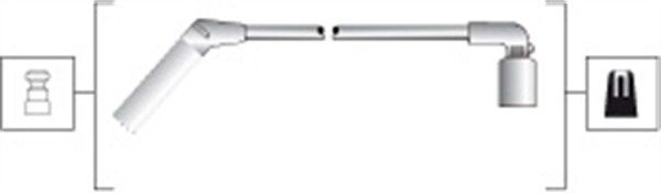 MAGNETI MARELLI 941318111277 Ignition Cable Kit