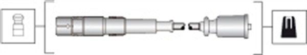 MAGNETI MARELLI 941318111285 Ignition Cable Kit