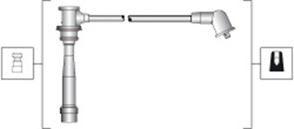 MAGNETI MARELLI 941318111288 Ignition Cable Kit